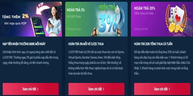 Các chương trình khuyến mãi và ưu đãi của n188 bet
